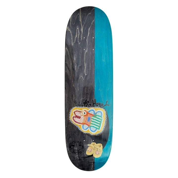 Skateboard Deck With Classic Prints-Frog - Dustin Henry - Tuk Tsul Deck