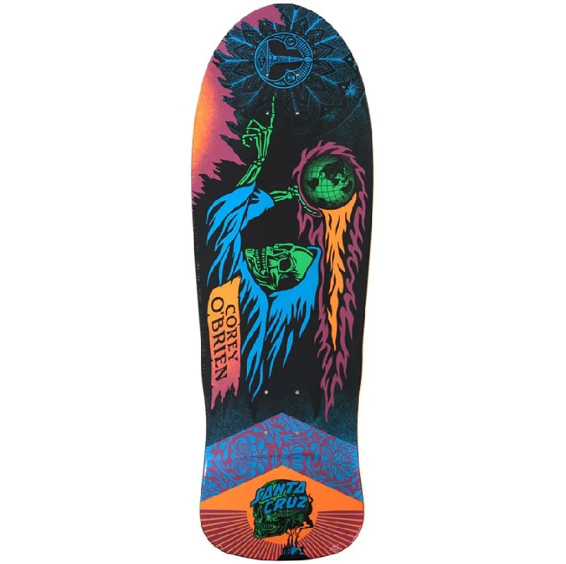 Skateboard Deck With Street-Style Graphics-Santa Cruz Deck 9.5 O'Brien Reaper Shepard Fairey Reissue