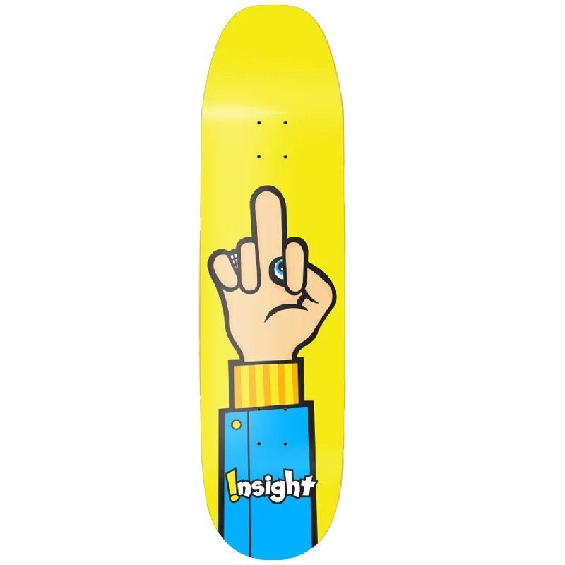 Skateboard Deck For Superior Shock Absorption-Insight - The Finger - 8.5 - Skateboard Deck