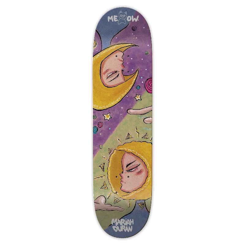 Skateboard Deck For Reinforced Flex-Meow Mariah Duran Cosmic Deck - 8.25