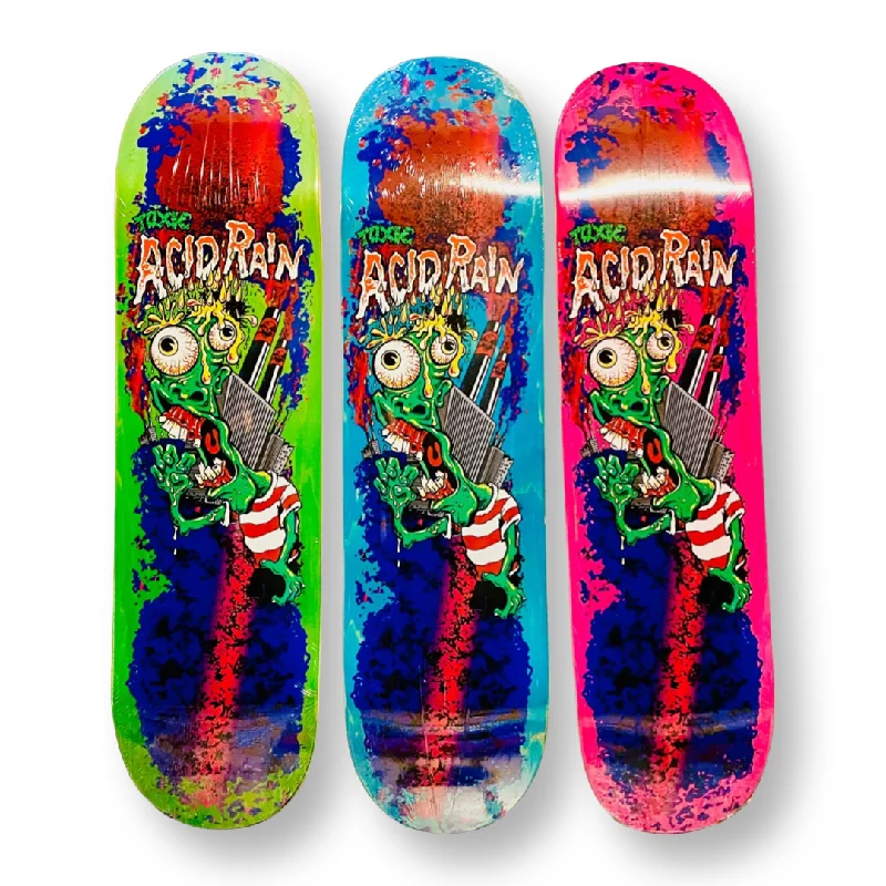 Skateboard Deck For Enhanced Durability-Acid Rain Pop Decks