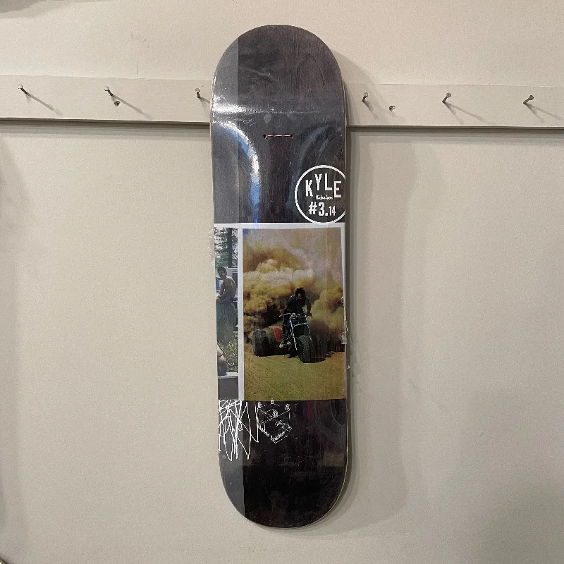 Skateboard Deck With Minimalist Design-SCUMCO & SONS DECK 8.0