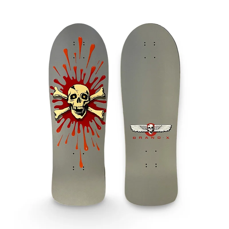 Skateboard Deck With Competitive Skating Specs-DedHed 10"x30.25" Limited Edition HAND-PAINTED Deck (1 of 10)