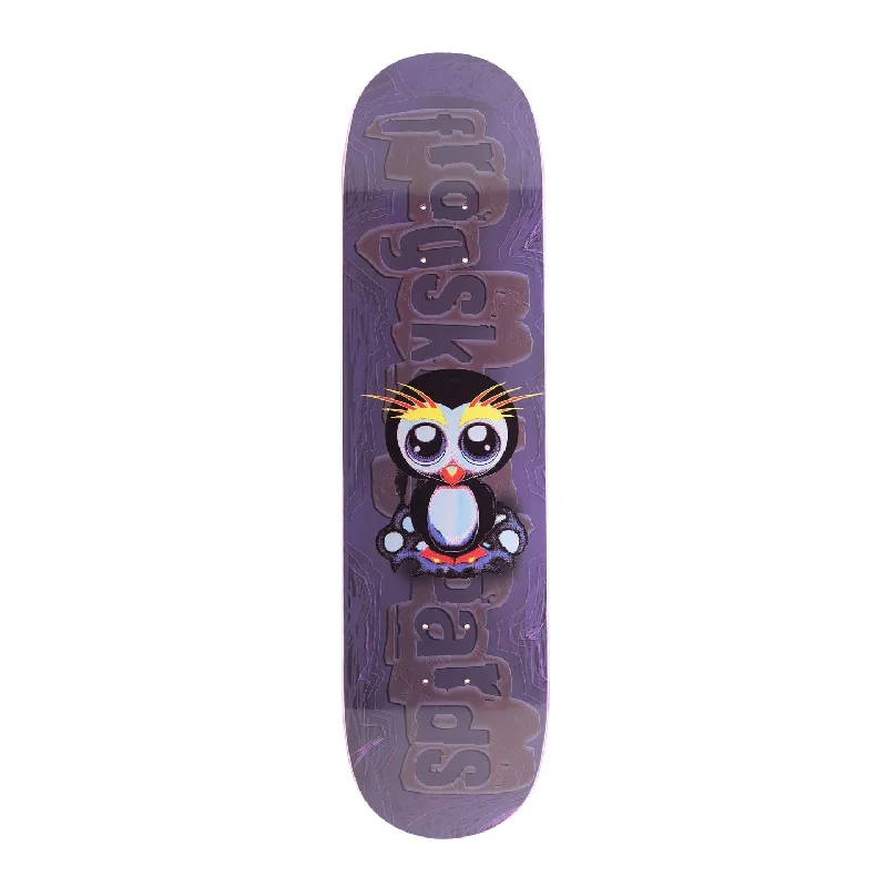 Skateboard Deck With Ergonomic Design-FROG SKATEBOARDS SECRET PENGUIN FRANKIE DECK 8.18