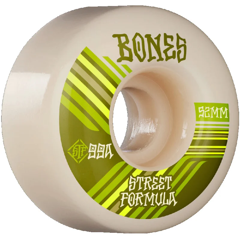 Skateboard Wheels With Top-Quality Materials-Bones STF Retros V4 Wide 99A - Skateboard Wheels