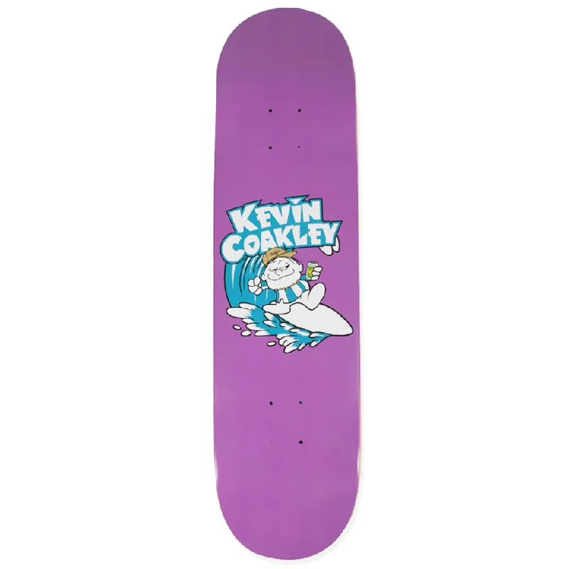 Skateboard Deck For High-Performance Riding-TRAFFIC SKATEBOARDS COAKLEY SURF PUNCH DECK 8.38