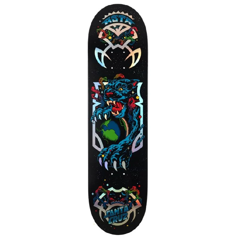 Skateboard Deck For Beginners-Santa Cruz Deck 8.25 VX Asta Space Cat