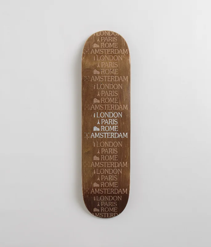 Skateboard Deck With Strong Maple Wood-Pop Trading Company Icons Deck - 8.125"