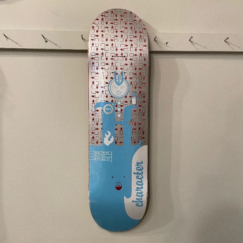 Skateboard Deck With Fade-Resistant Print-CHARACTER SKATEBOARDS DECK 8.25