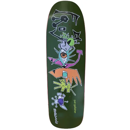 Skateboard Deck For Enhanced Board Feel-Frog 🐸 "Pat G (Crazy Dream)" shaped Skateboard Deck 9.6"