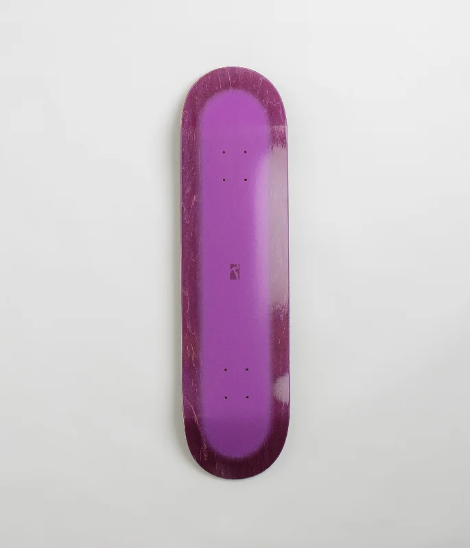 Skateboard Deck For Innovative Skateboarding-Poetic Collective Neon Purple High Concave Deck - 8.25"