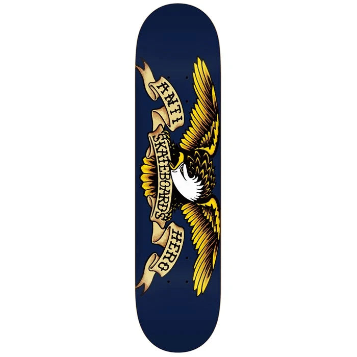 Skateboard Deck For Creative Skate Styles-Anti Hero Classic Eagle Deck - (8.5)