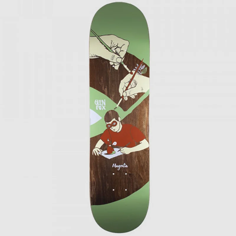 Skateboard Deck With Next-Level Durability-Magenta - Glen Fox  Extravision Deck