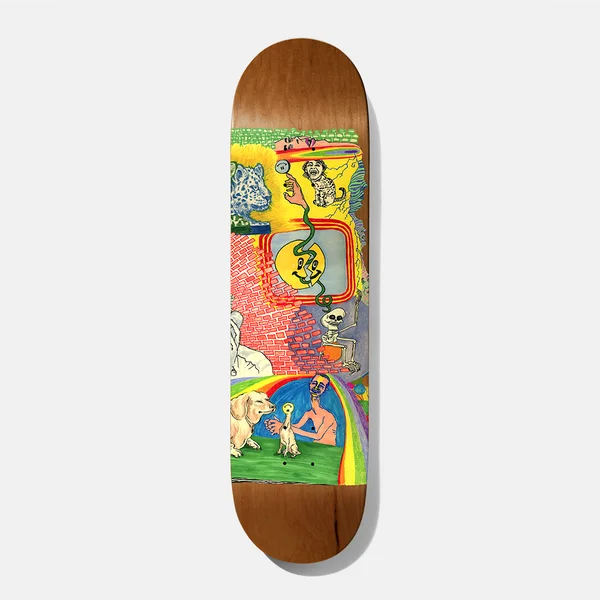 Skateboard Deck With Best Shock Resistance-Baker Deck TP Ribbon Hot Dog's Lament 8.3