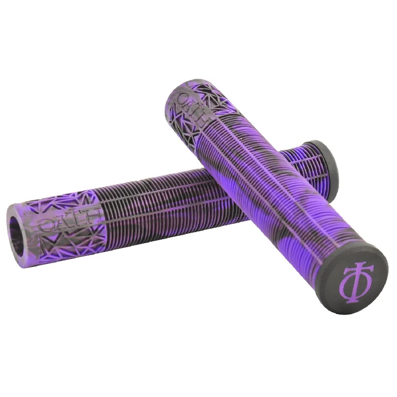 Skateboard Grip Tape With Ultra Sticky Adhesive-Oath Bermuda Grips 165mm - Purple/Black Marble