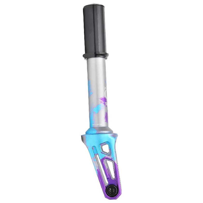 Scooter Fork With High-Impact Resistance-Oath Shadow IHC Fork Blue/Purple/Titanium