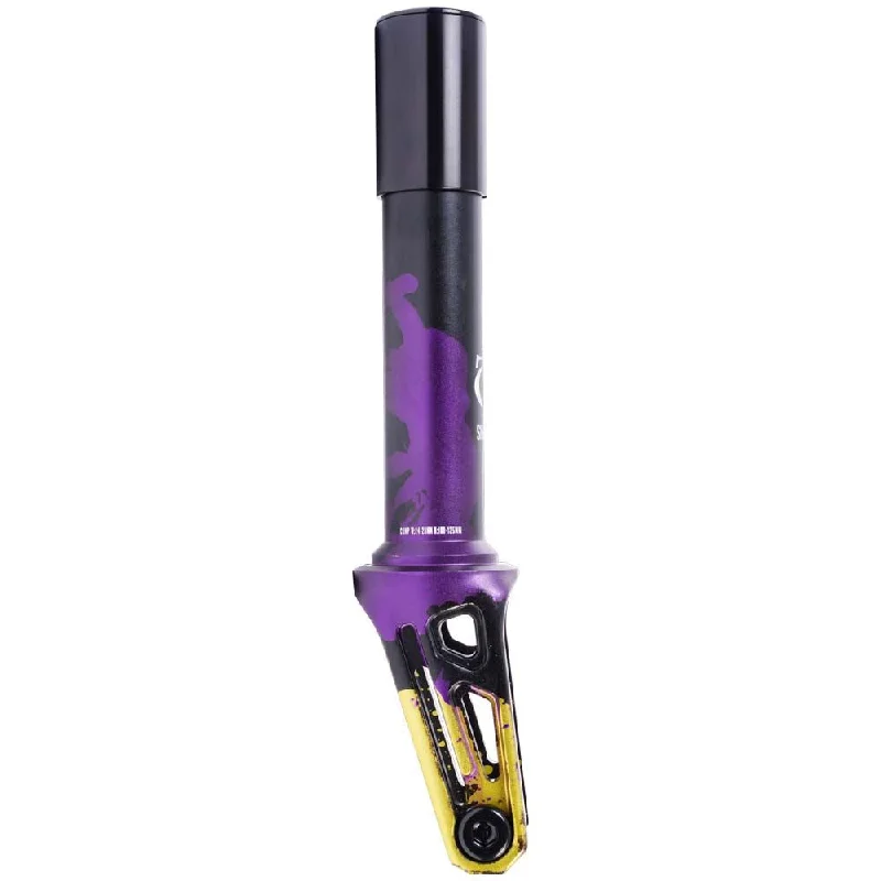 Scooter Fork With Next-Level Design-Oath Shadow SCS/HIC Fork - Black/Purple/Yellow