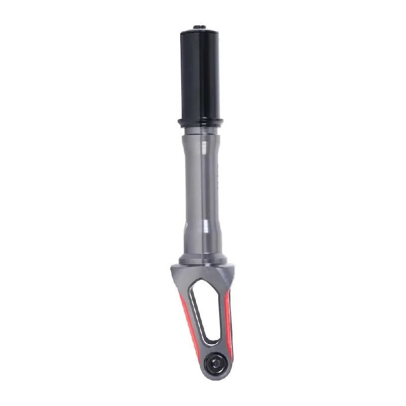 Scooter Fork With Smooth Ride Technology-Oath Spinal IHC Fork - Red/Titanium