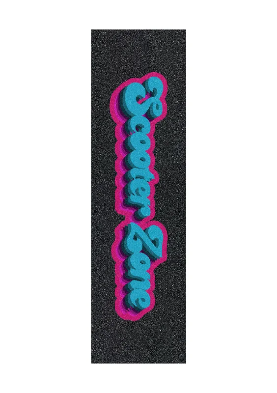 Skateboard Grip Tape With Enhanced Roughness-Scooter Zone Groovy Griptape