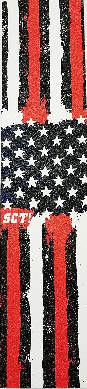 Skateboard Grip Tape With Soft Sandpaper Feel-SCT USA Flag Scooter Grip